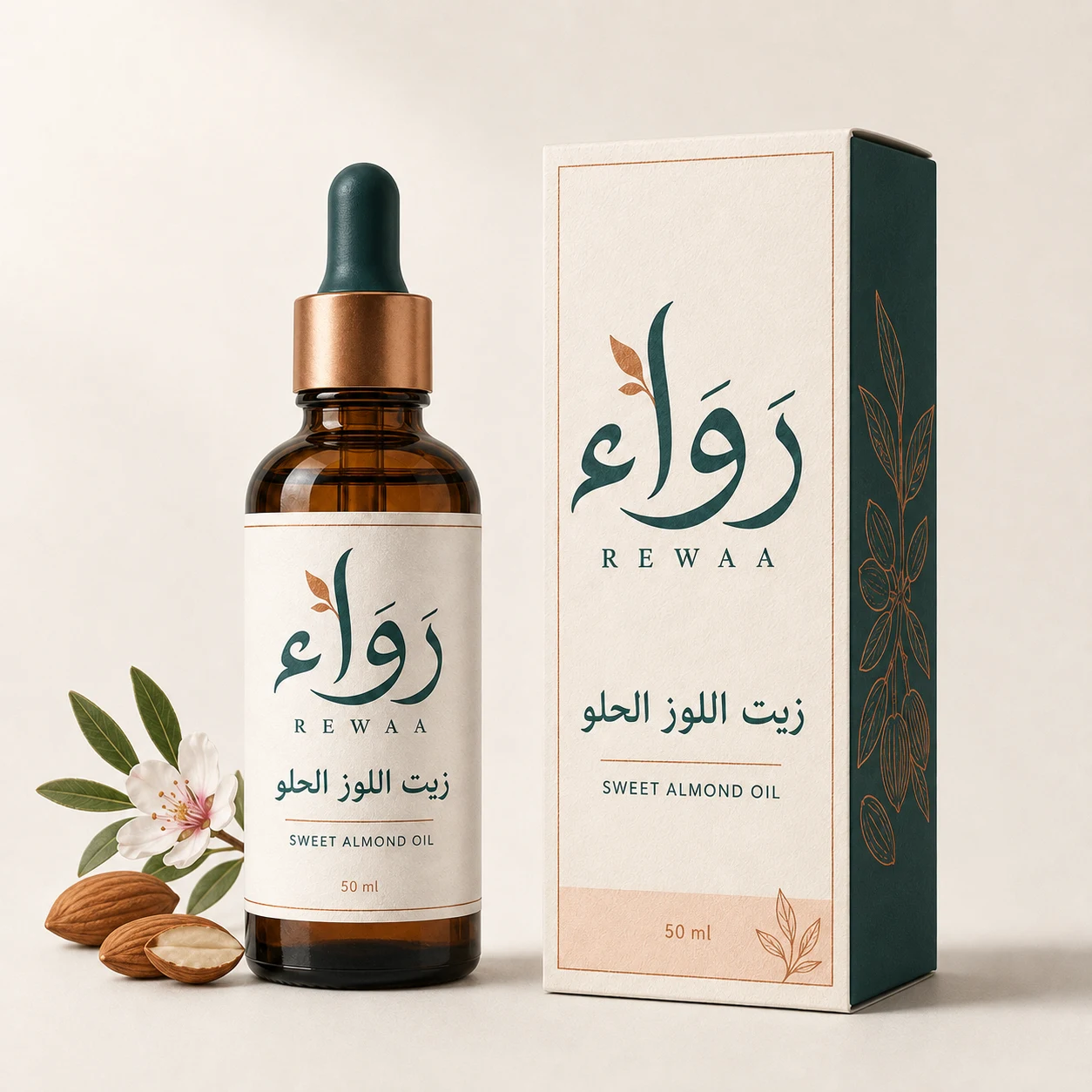 زيت اللوز الحلو