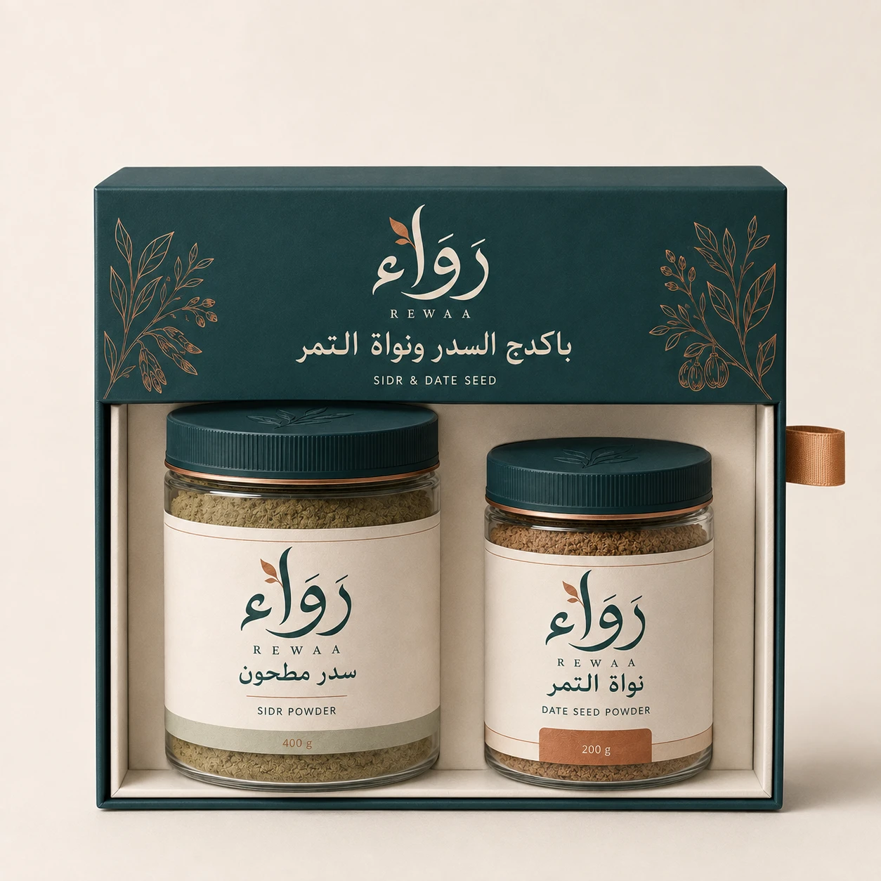 باكدج السدر و نواة التمر